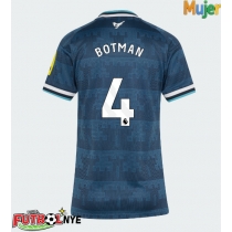 Camiseta Newcastle United Sven Botman #4 Visitante Equipación para mujer 2026-27 manga corta
